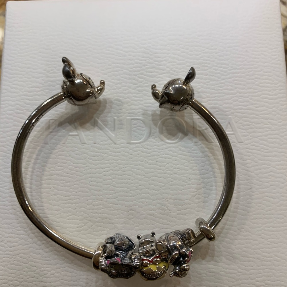 Pandora Mickey and Minnie bracelet size small